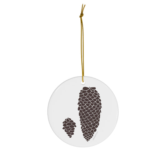 A Holiday Ornament - Nurture and Release Pinecone