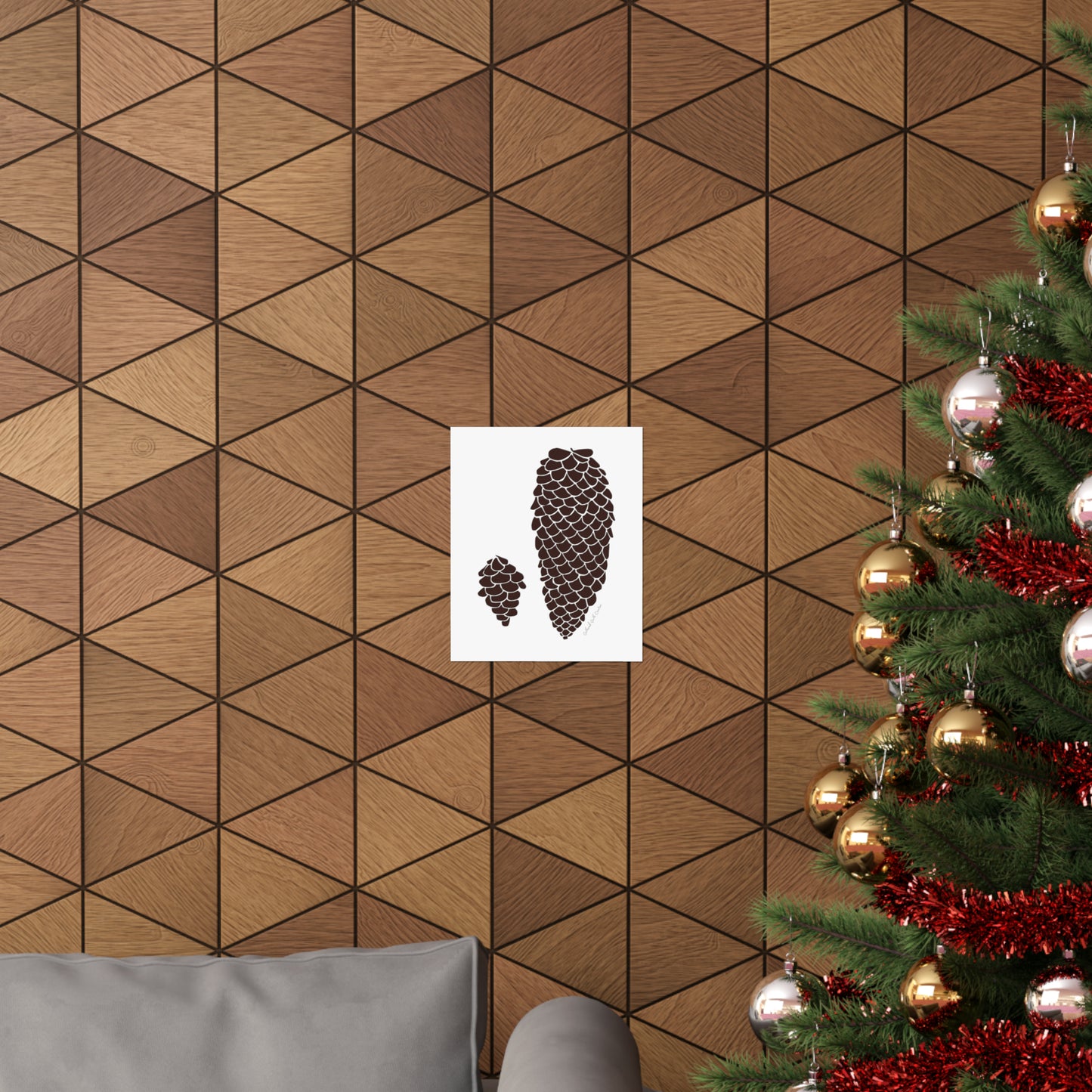 Nurture and Release, Pinecone Poster