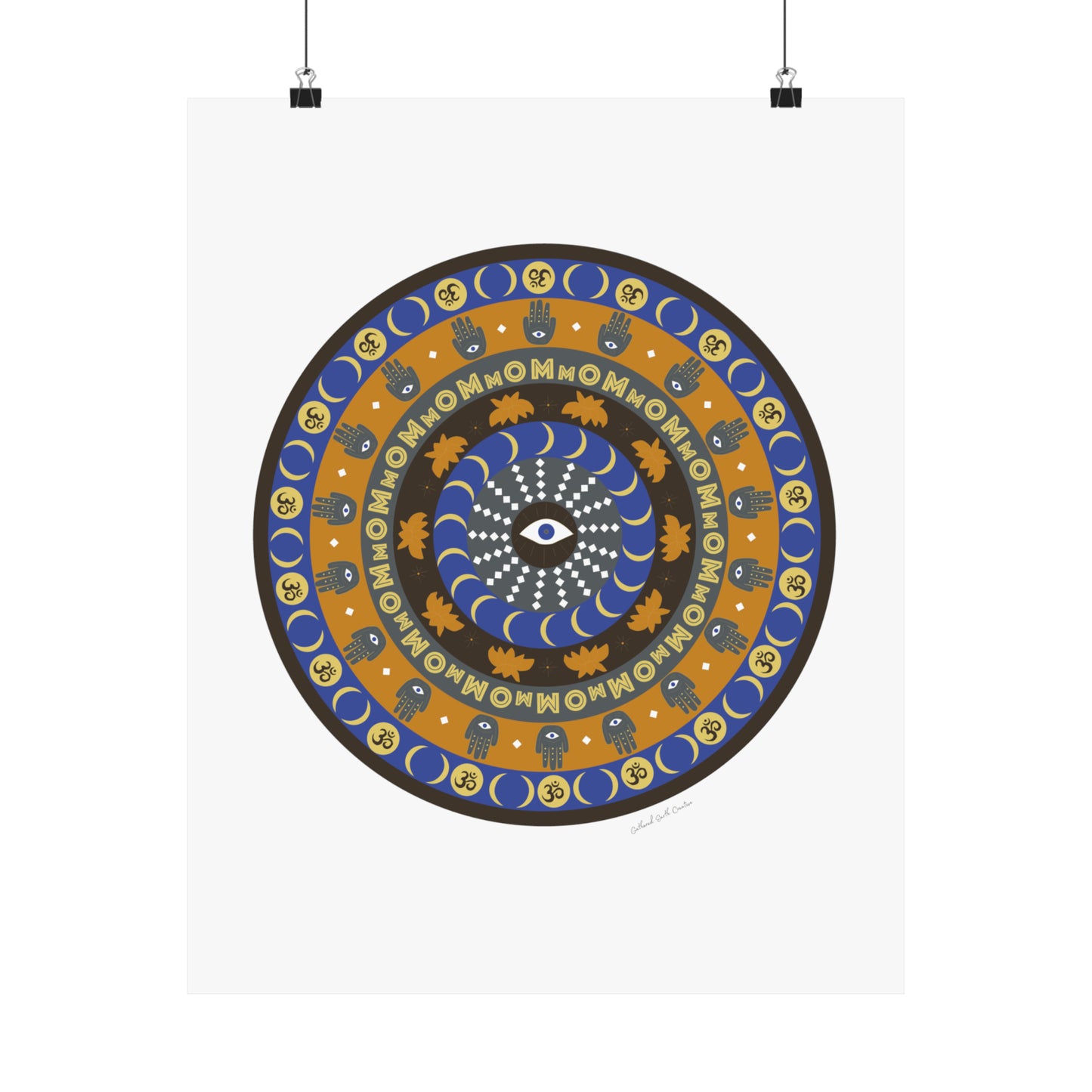 Yoga Mandala Poster