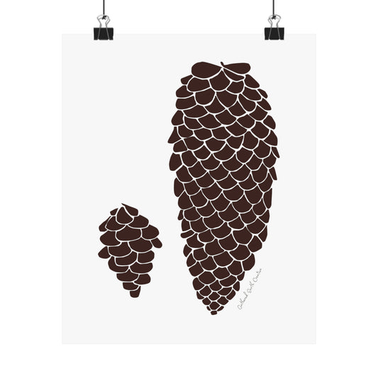 Nurture and Release, Pinecone Poster