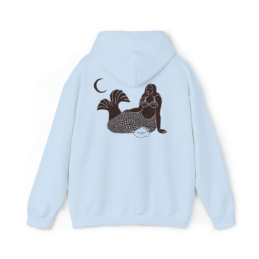 Peaceful Mermaid Unisex Heavy Blend™ Hooded Sweatshirt