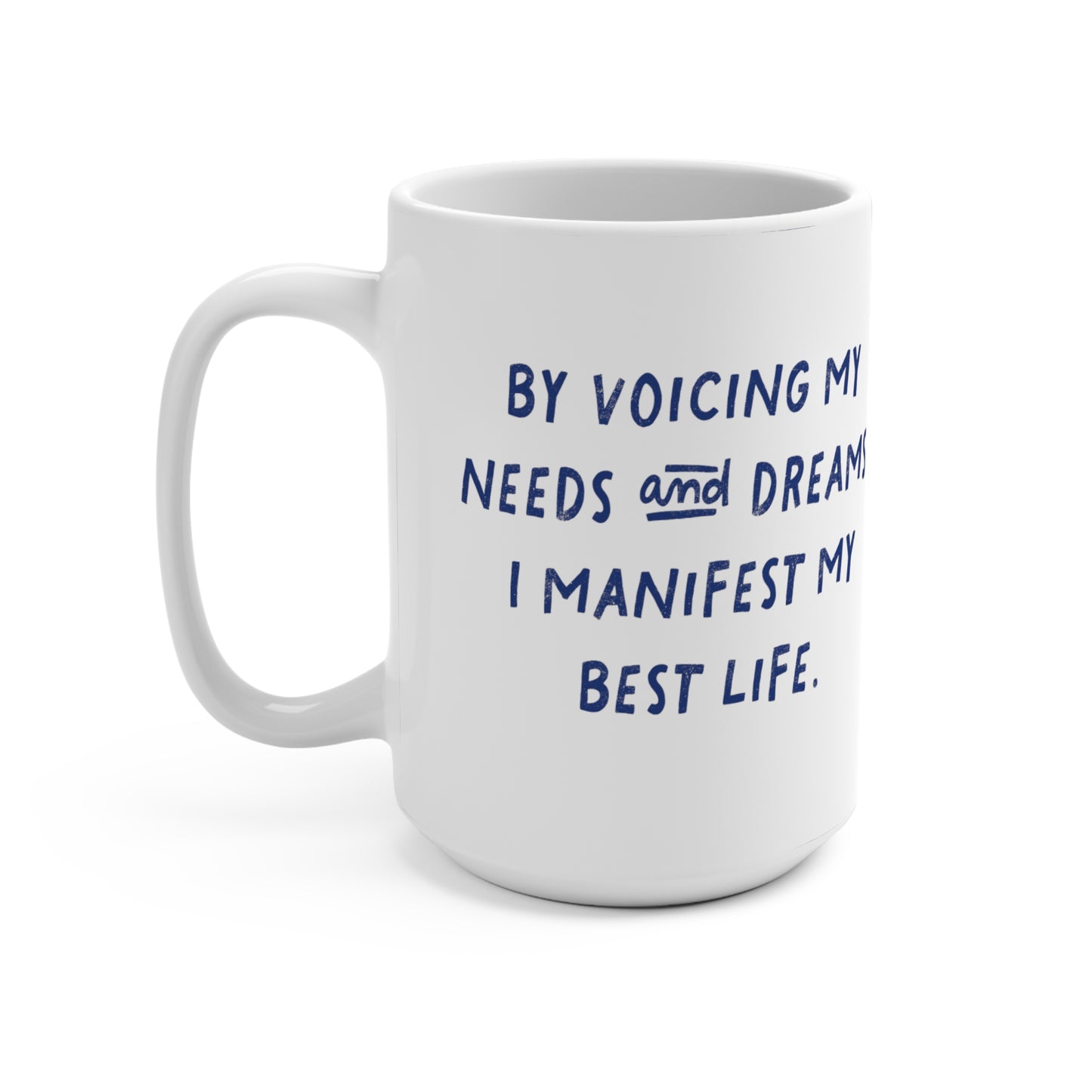 Voice Manifesting Mermaid Mug 15oz