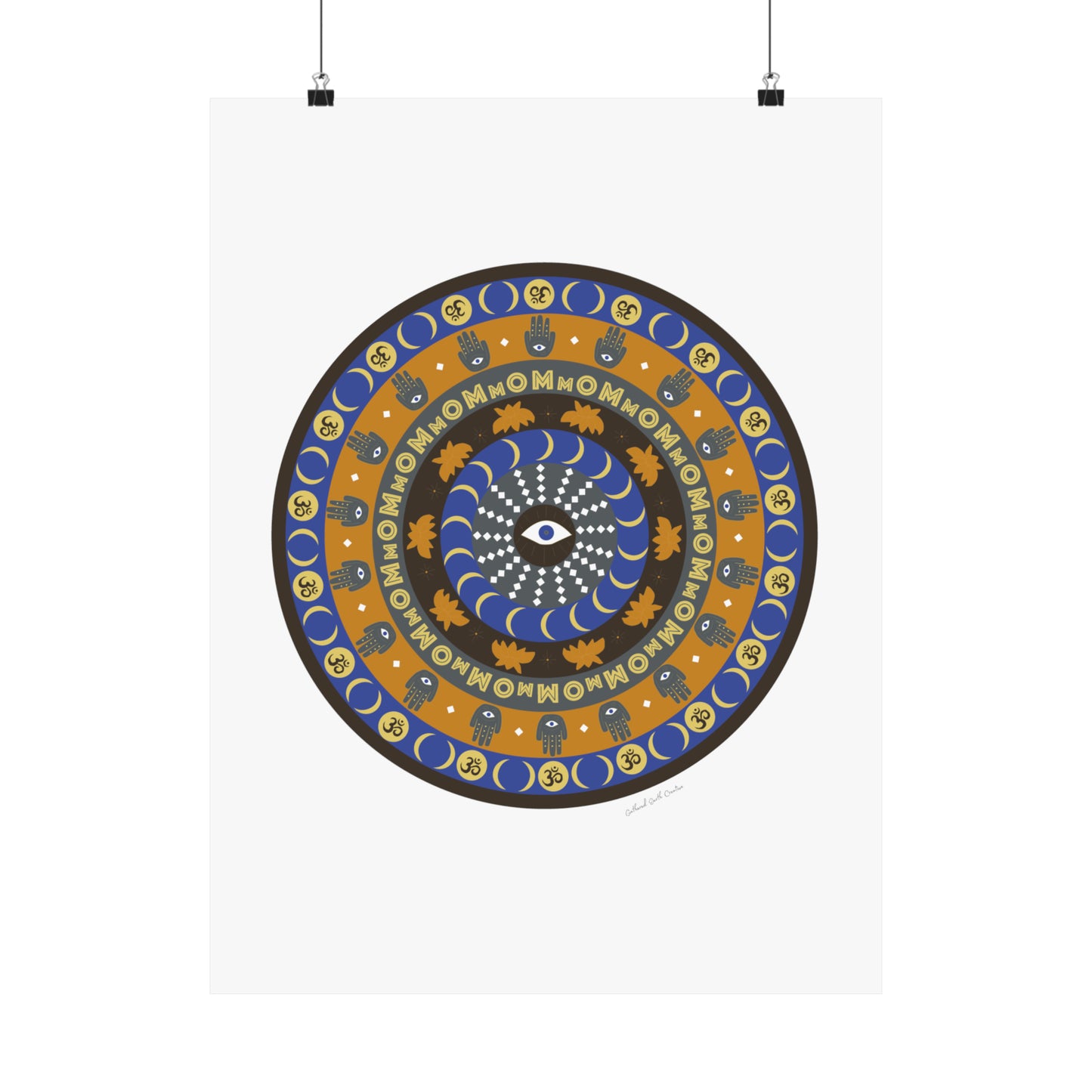 Yoga Mandala Poster