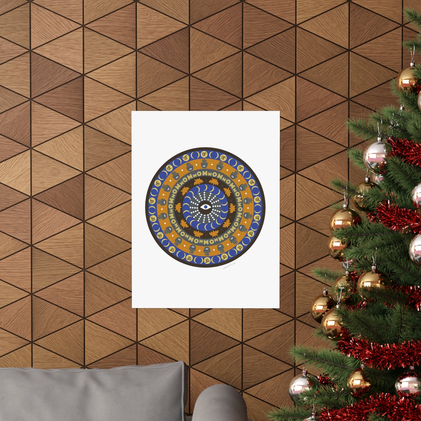 Yoga Mandala Poster