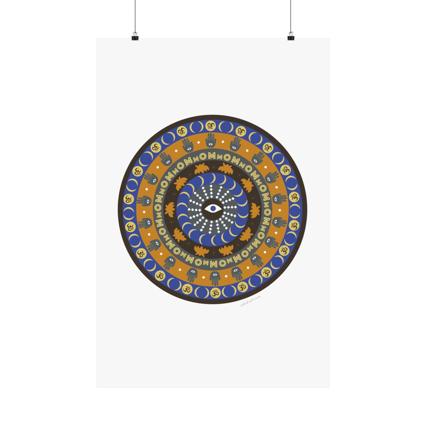 Yoga Mandala Poster