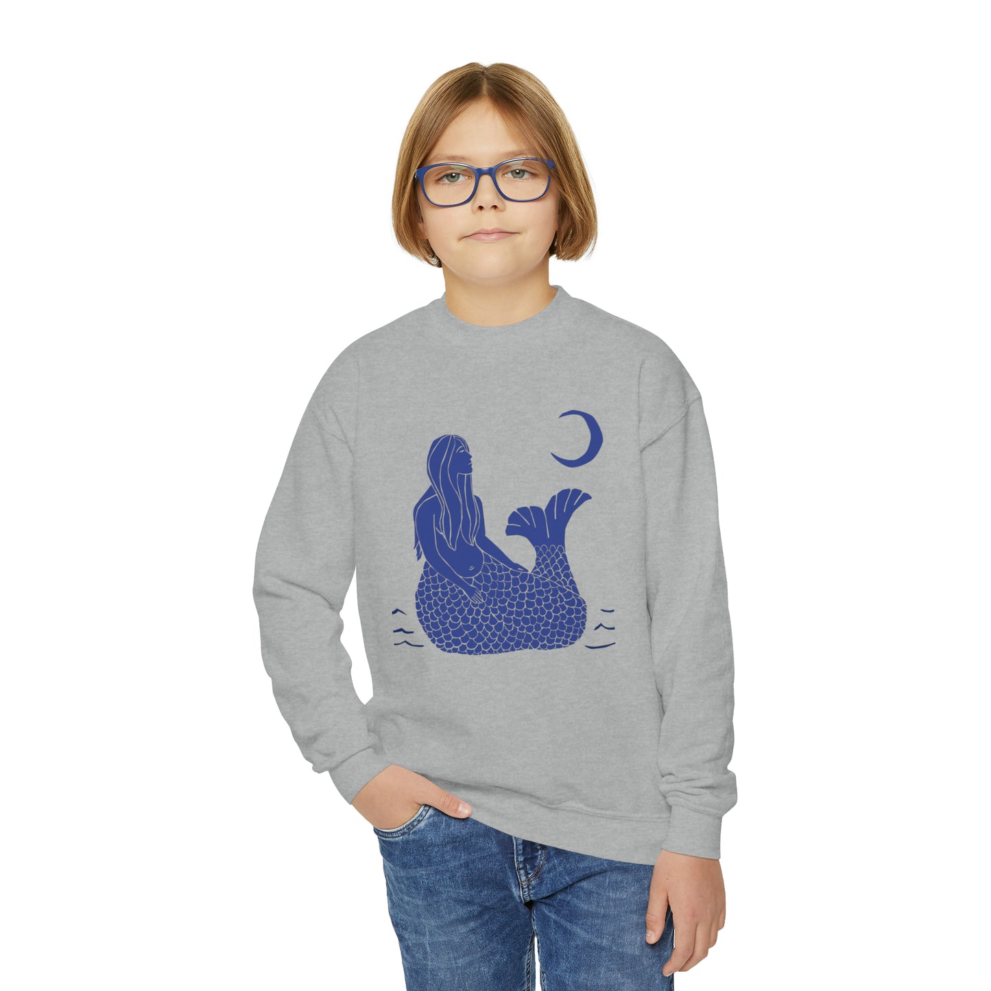 Mermaid Moonlight Kids' Sweatshirt