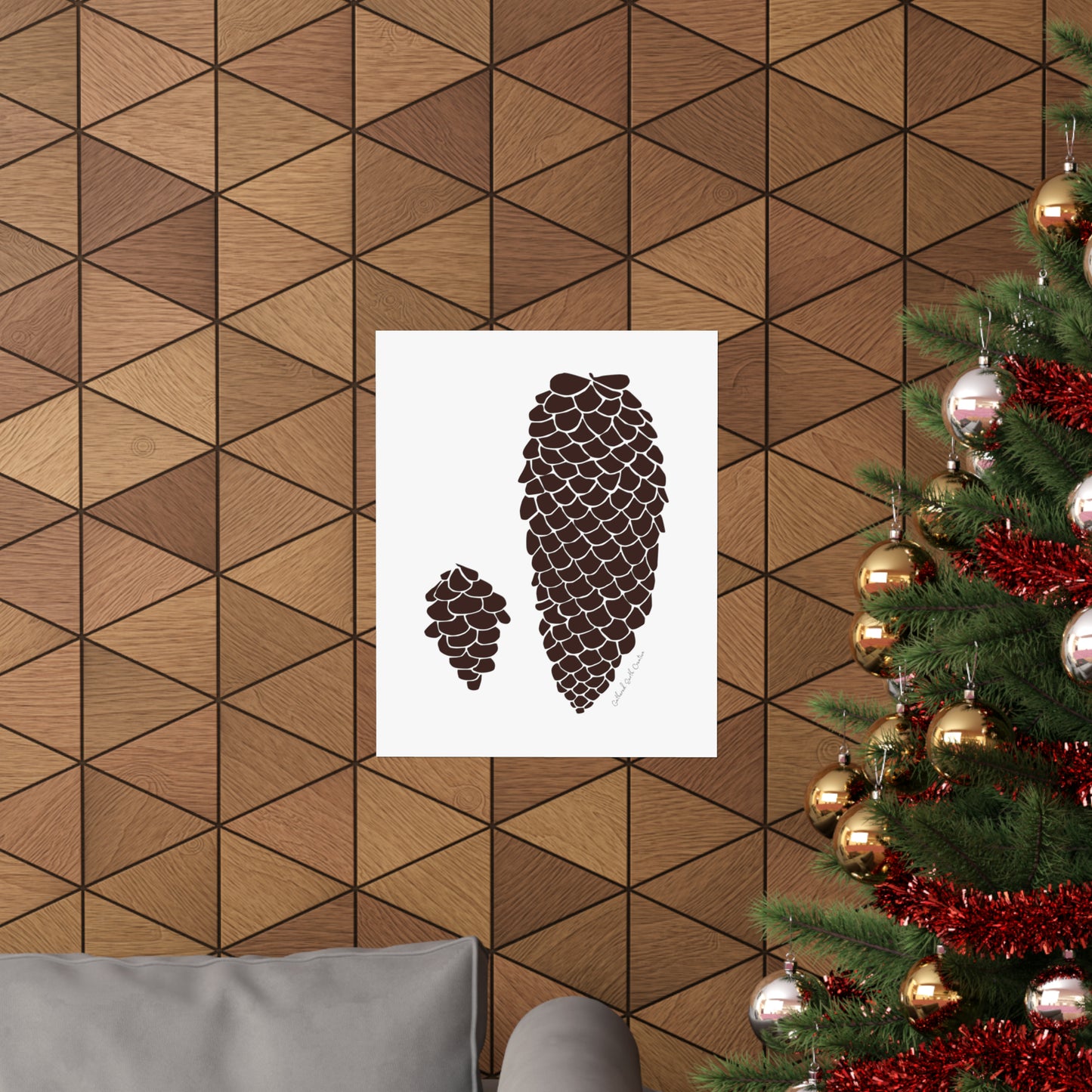 Nurture and Release, Pinecone Poster