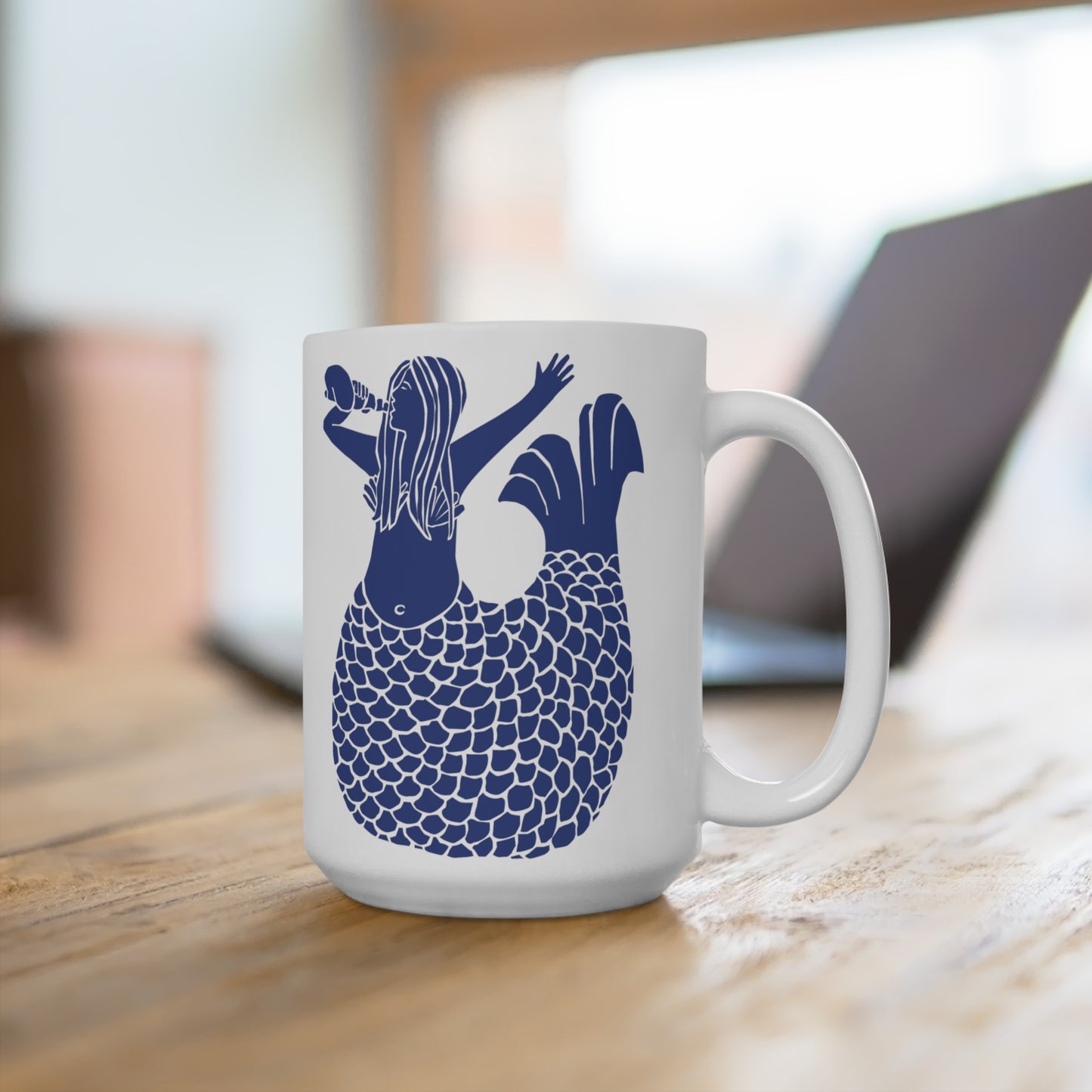 Voice Manifesting Mermaid Mug 15oz