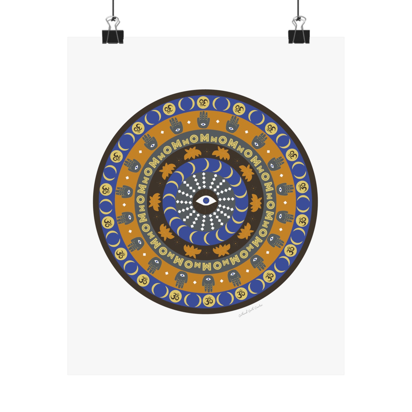 Yoga Mandala Poster